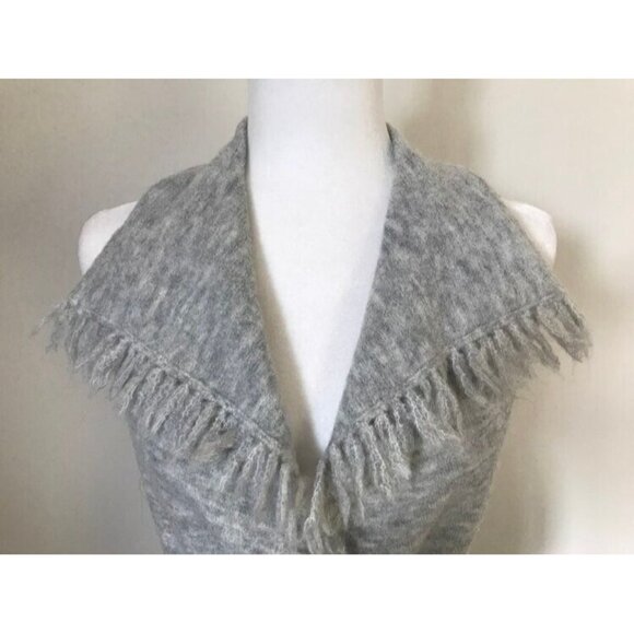 ARITZIA WILFRED FREE Fei Fei Sweater Vest Size XXS Light Gray Alpaca Wool Blend - Picture 2 of 8